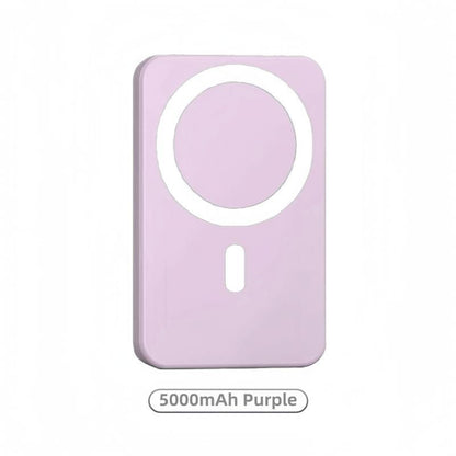 5000Mah Magnetic Power Bank Magsafe Wireless Fast Charger for Iphone 12–17 Pro/Pro Max, Compact Portable Battery Pack