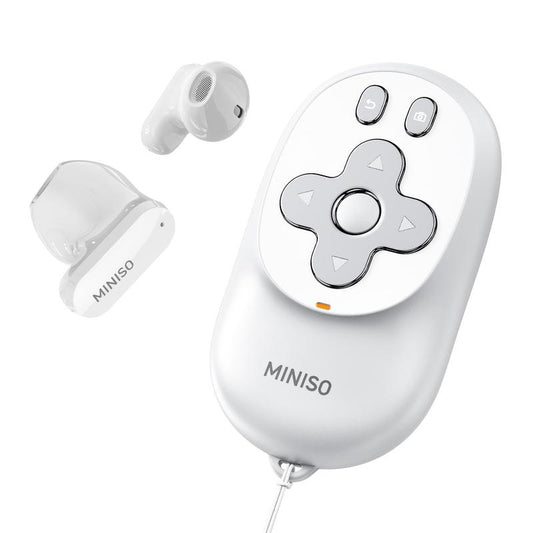 MINISO MS186 Wireless Earbuds Bluetooth Earphones, in Ear Earbuds,Waterproof Wireless Earphones, Suitable for Office, Sports, Study and Audio Calls, Built in Microphone, Gaming Bluetooth Headphones