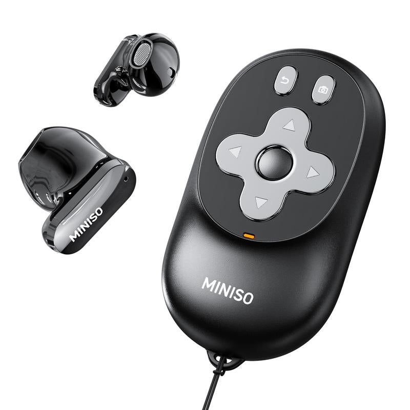 MINISO MS186 Wireless Earbuds Bluetooth Earphones, in Ear Earbuds,Waterproof Wireless Earphones, Suitable for Office, Sports, Study and Audio Calls, Built in Microphone, Gaming Bluetooth Headphones