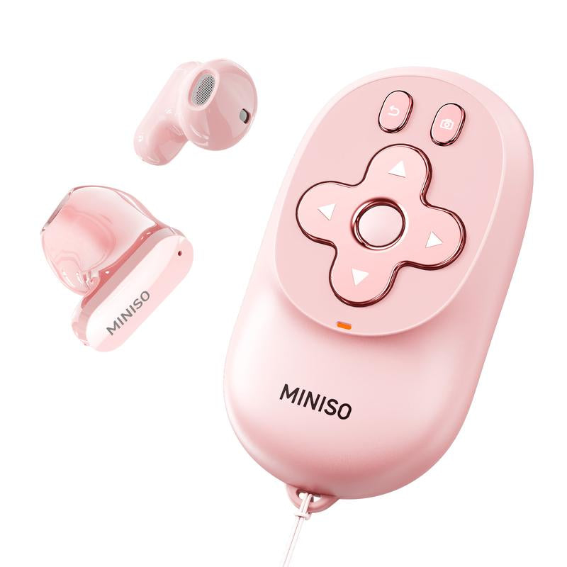MINISO MS186 Wireless Earbuds Bluetooth Earphones, in Ear Earbuds,Waterproof Wireless Earphones, Suitable for Office, Sports, Study and Audio Calls, Built in Microphone, Gaming Bluetooth Headphones